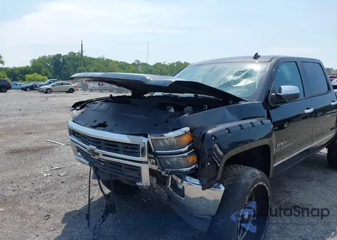2014 Chevrolet Silverado 1500 2Lz из США, поврежденный, VIN 3GCUKSECXEG519893